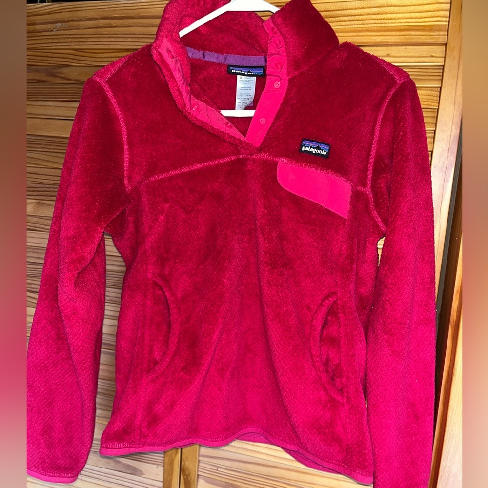 Patagonia Fleece Button Sweatshirt